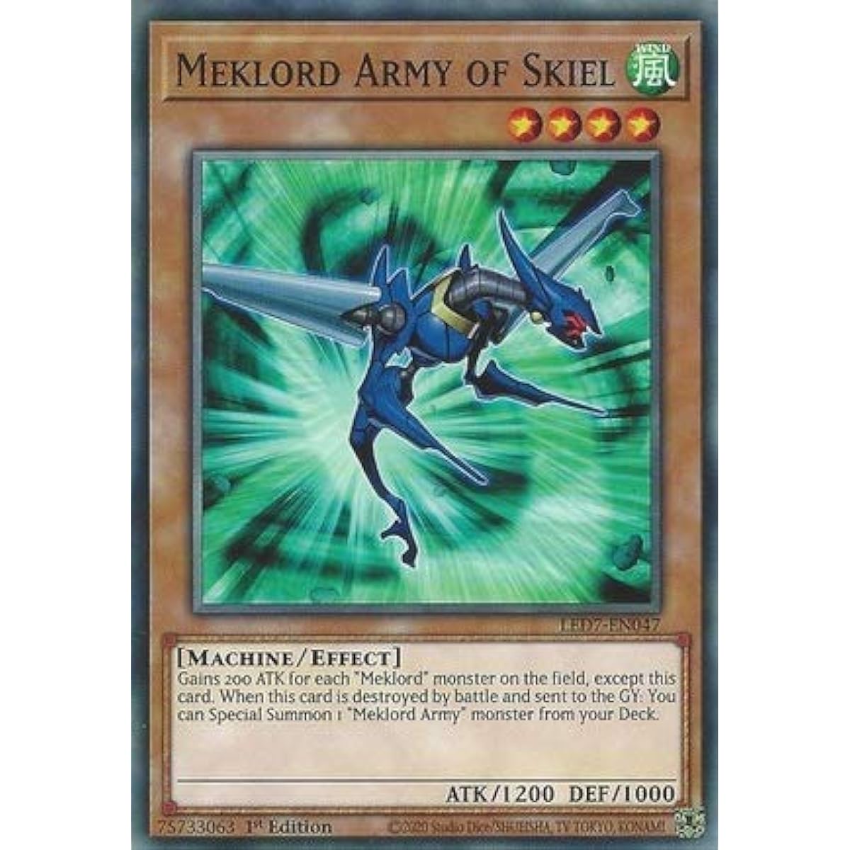 Meklord Army of Skiel - LED7-EN047 - Common - 1st Edition.