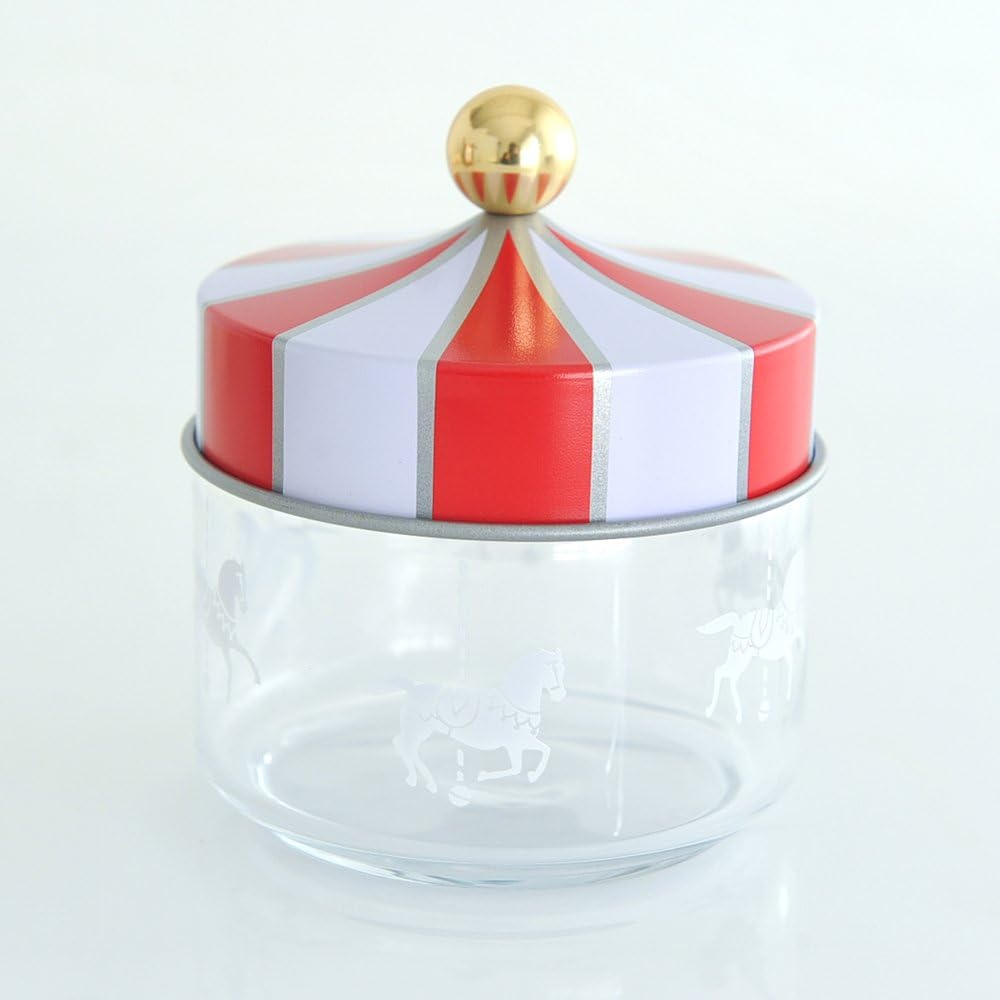 ALESSI Circus Glass Jar MW30/50 500ml