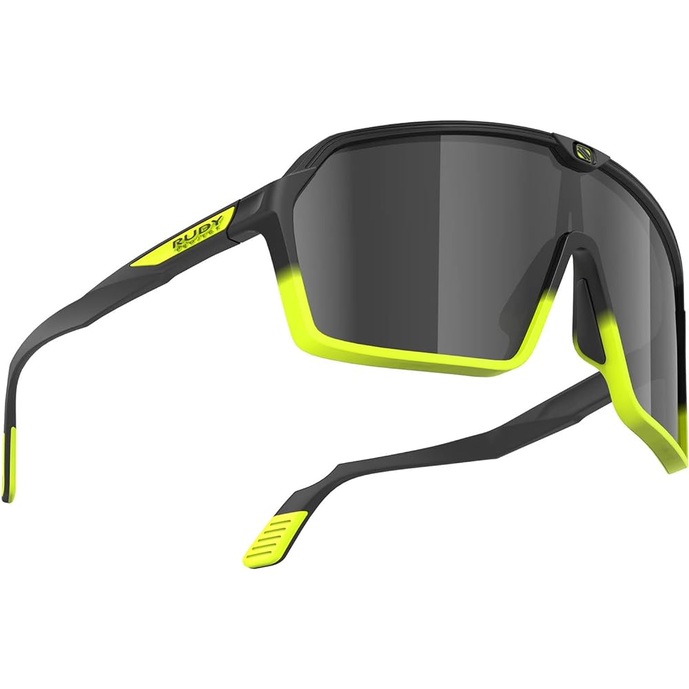 RUDYPROJECT Sports Sunglasses BLACK FADE YELLOW F.M.-SMOKE SPINSHIELD SP721006-0010