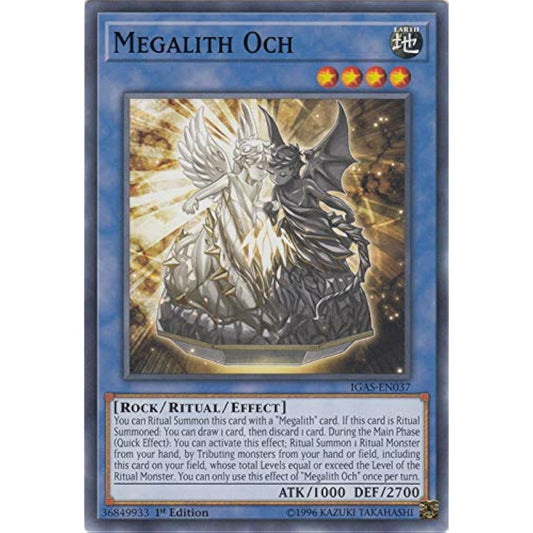 Megalith Och - IGAS-EN037 - Common - First Edition.