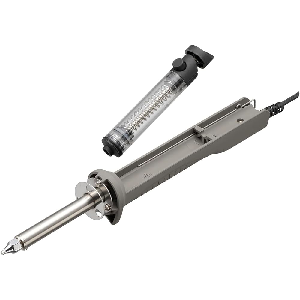 goot Heated solder sucker with 3 types of nozzles TP-30 [2 functions in 1] [Can work with one hand] [For desoldering, repair, etc.] Solder sucker, solder sucker, sucker, solder sucker