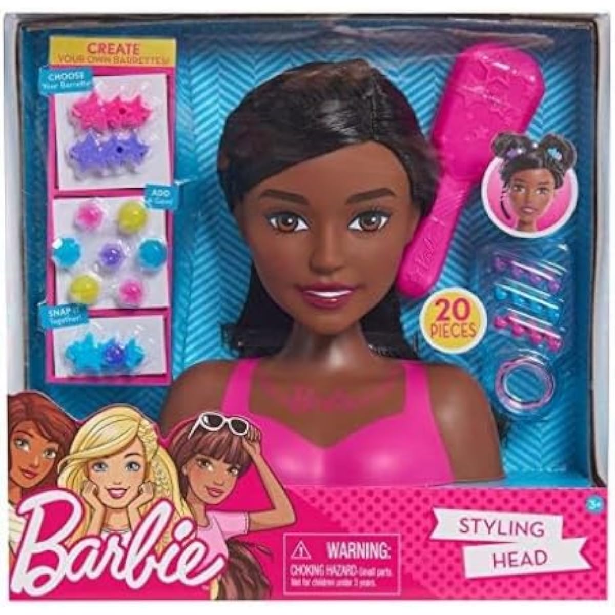Barbie Small Styling Head AA, Multicolor