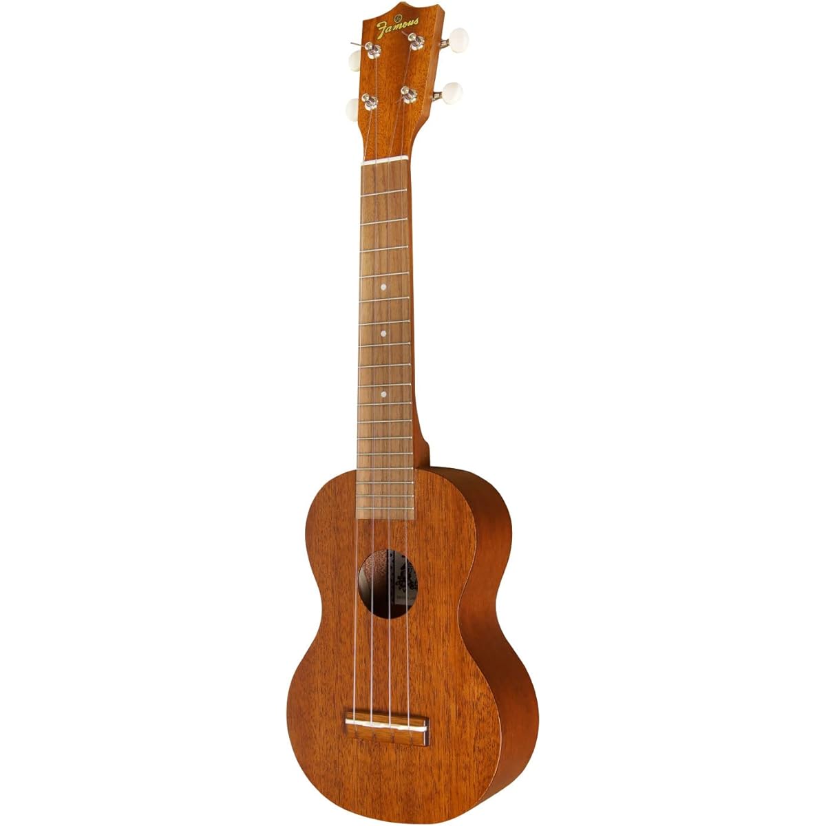 [Famous] Soprano ukulele long neck FLS-60 (domestic mahogany wood)