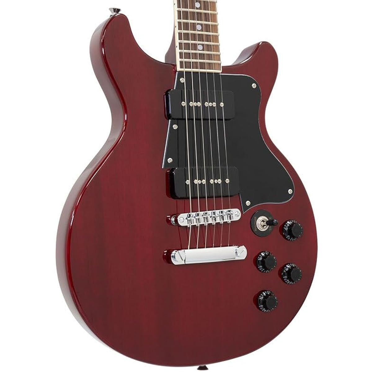 BLITZ by ARIA BLP-SPL/DC WR Blitz Aria Electric Guitar Les Paul Special Type Double Cutaway Wine Red