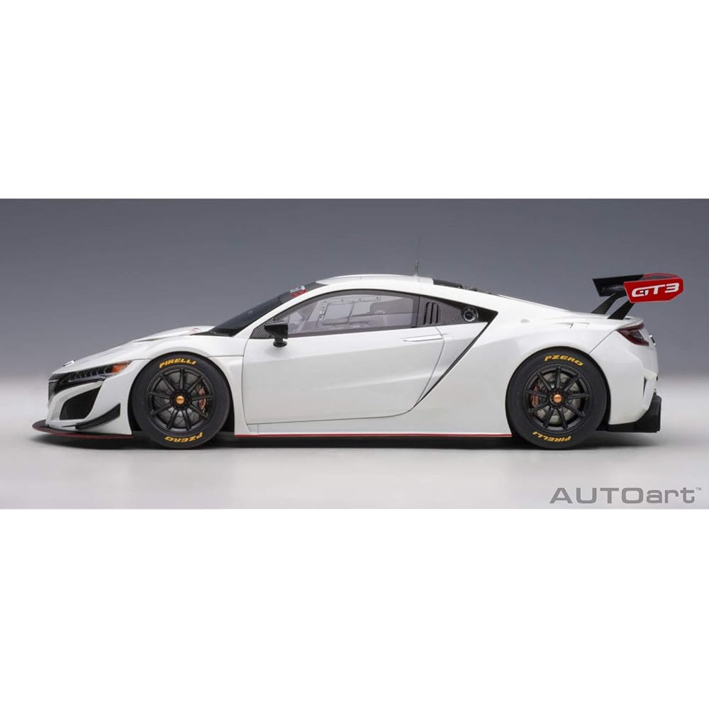 AUTOart 1/18 Honda NSX GT3 2018 White Finished Product 81898