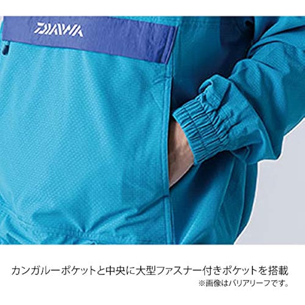 [Daiwa] Zip up hoodie mesh shirt