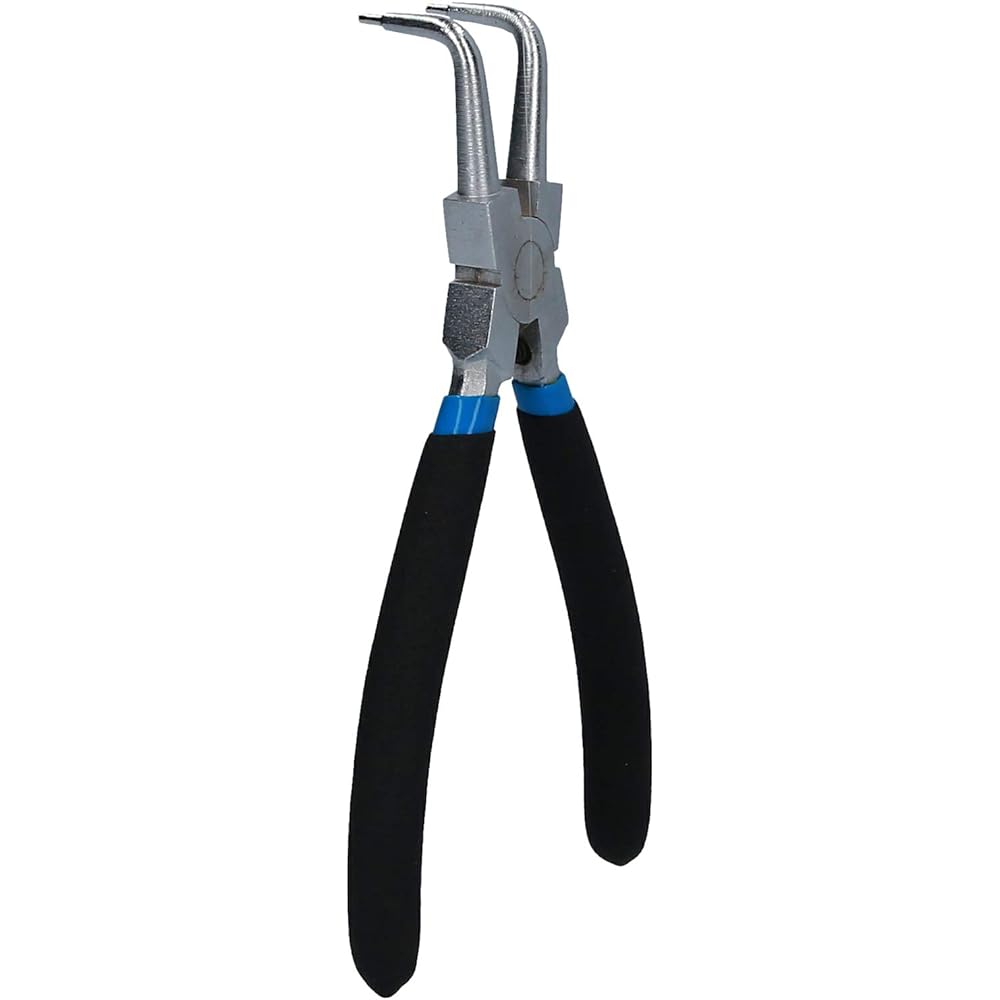 KS Tools Circlip Pliers for Internal Retaining Ring Angled 175 mm BT067004