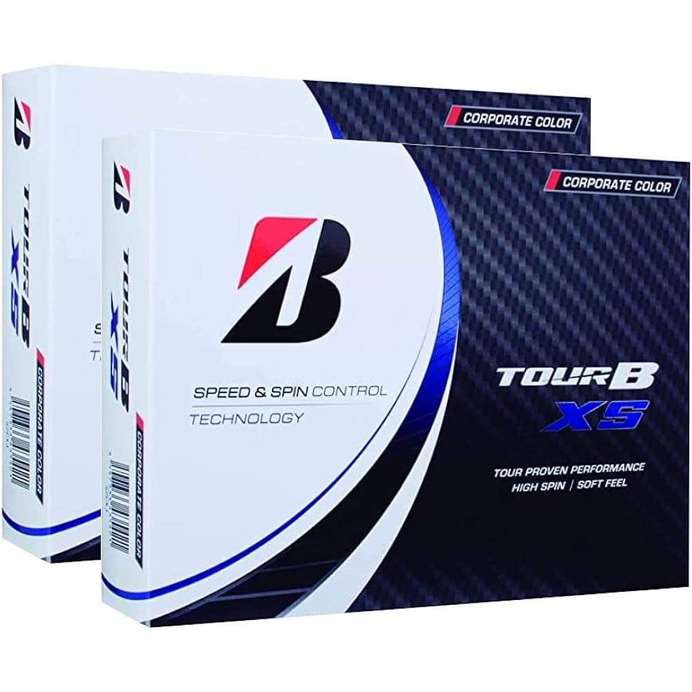 2 Dozen BRIDGESTONE Golf Balls TOUR Tour B XS 2022 Model 12 Balls