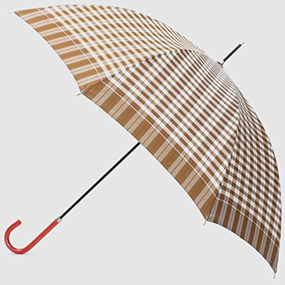 Makita Shoten Long Umbrella Retro Check Gingham Check