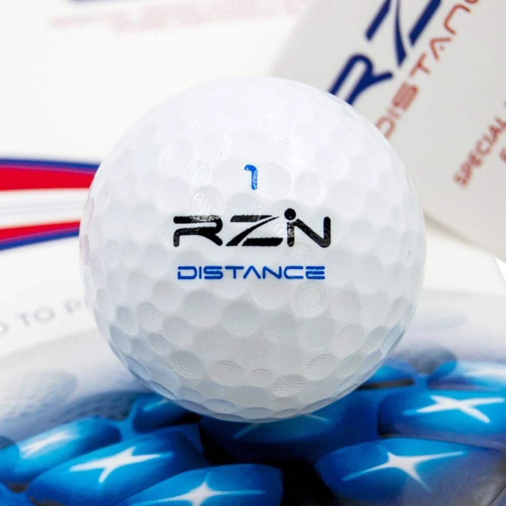 Resin Golf Golf Balls 3 Pieces DISTANCE 1 Dozen (12 Pieces) Resin Golf Japan Officially Distributed Product White