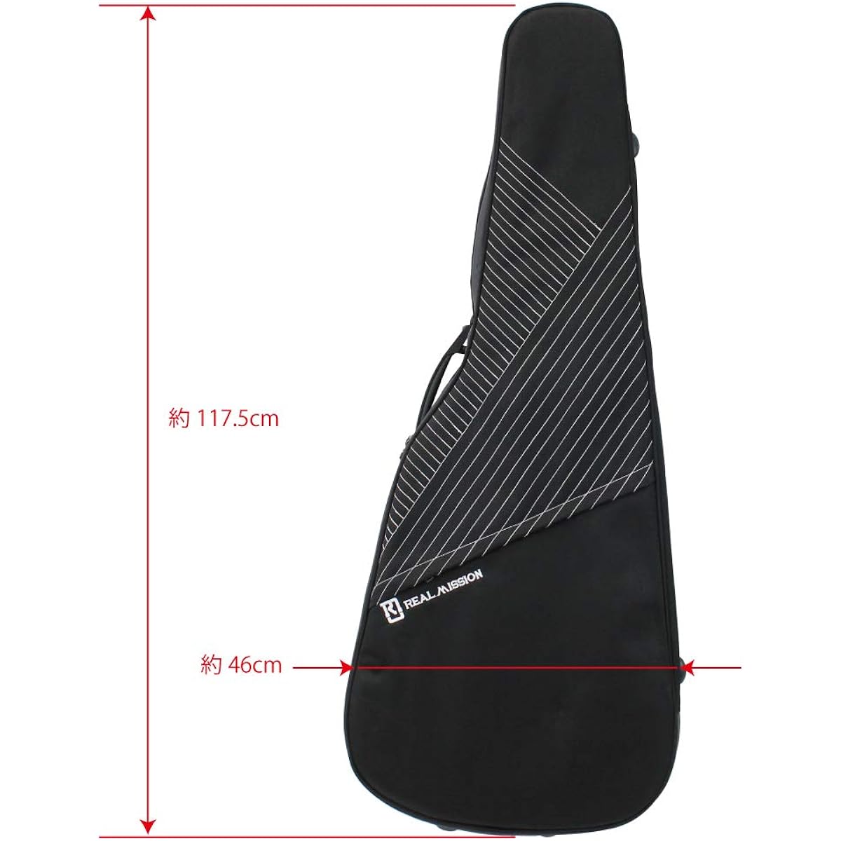 [Real Mission] Acoustic Guitar Case MISSION Iris05 Black