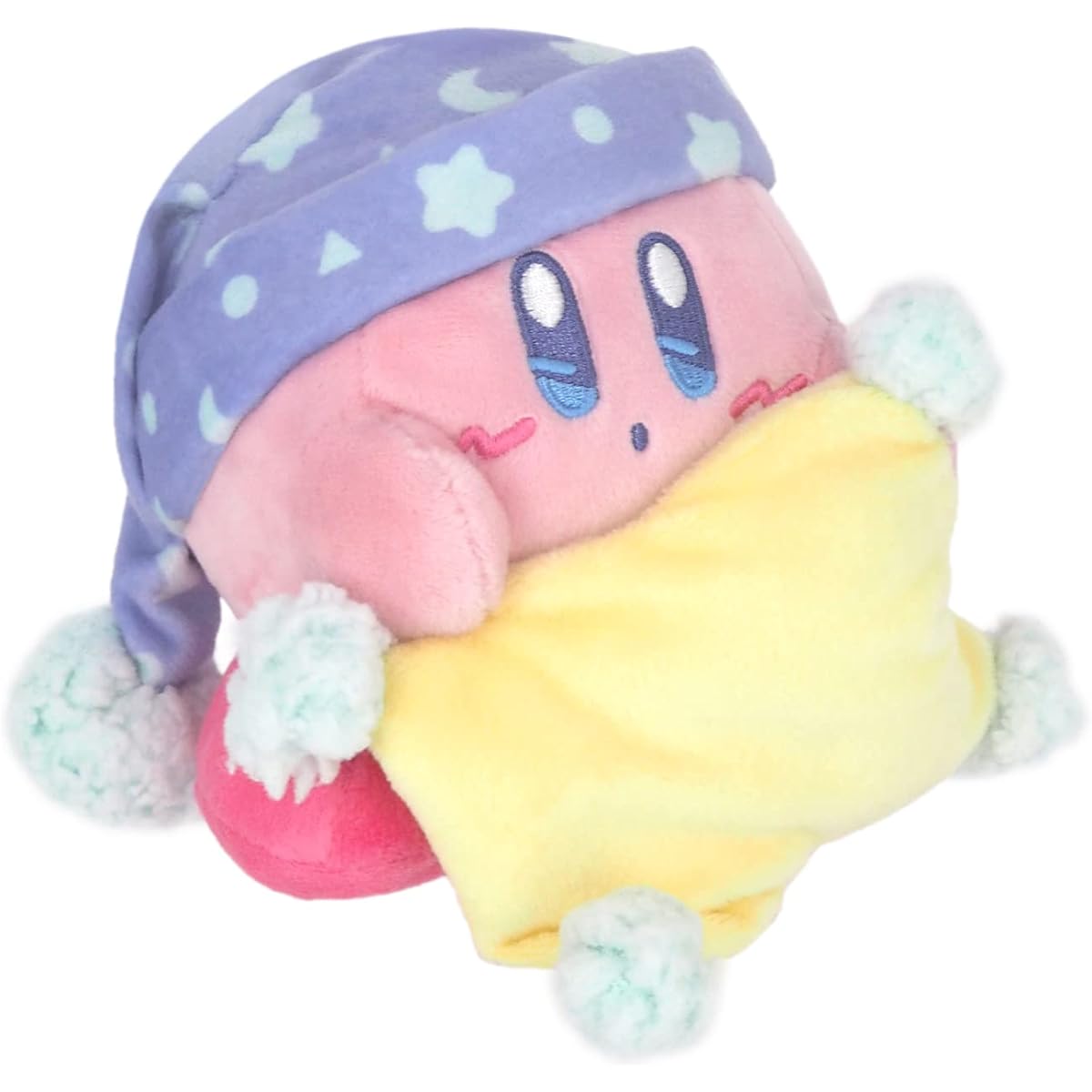 Sanei Boeki Kirby of the Stars Kirby Sweet Dreams Plush Toy Good Night Preparation W13 x D13 x H11cm KSD-04