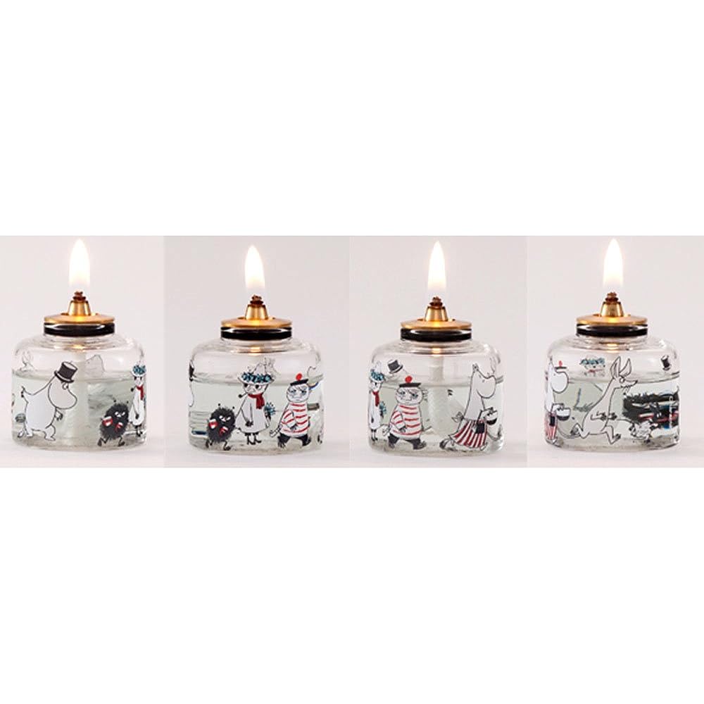 STAR Outdoor Moomin Glass Oil Lamp (Tree Run) 12913