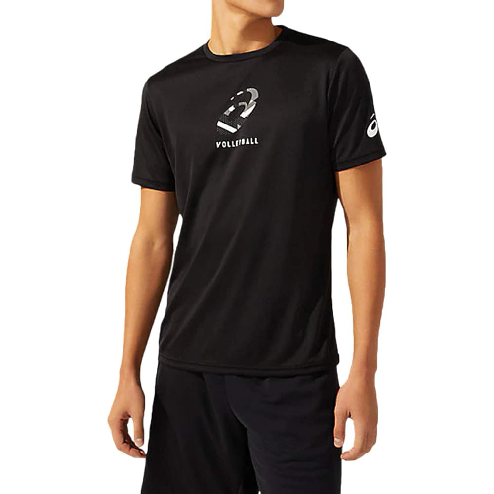 [ASICS] Volleyball Wear Self Custom Short Sleeve Shirt 2051A269 Men's