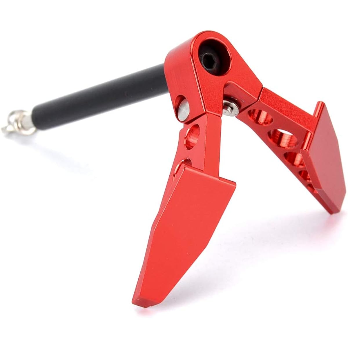 GOOACTION 1:10 Metal Foldable Winch Anchor Decorative Tool for 1/10 D90 CC01 RC Rock Crawler Truck Car Parts