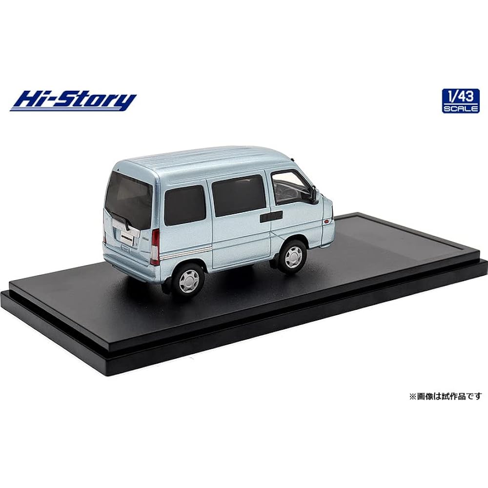 INTERALLIED Hi Story 1/43 Subaru SAMBAR VAN Dias (2011) Azure Blue Pearl Finished Product