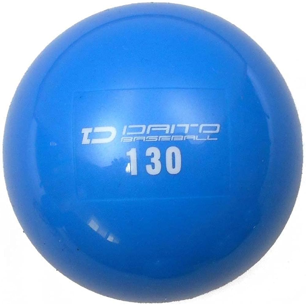 Daito Baseball Pitching Sandball Training Ball 130, 150, 200, 350, 500, 1000g 6 Ball Set Different Weights Increase Ball Speed