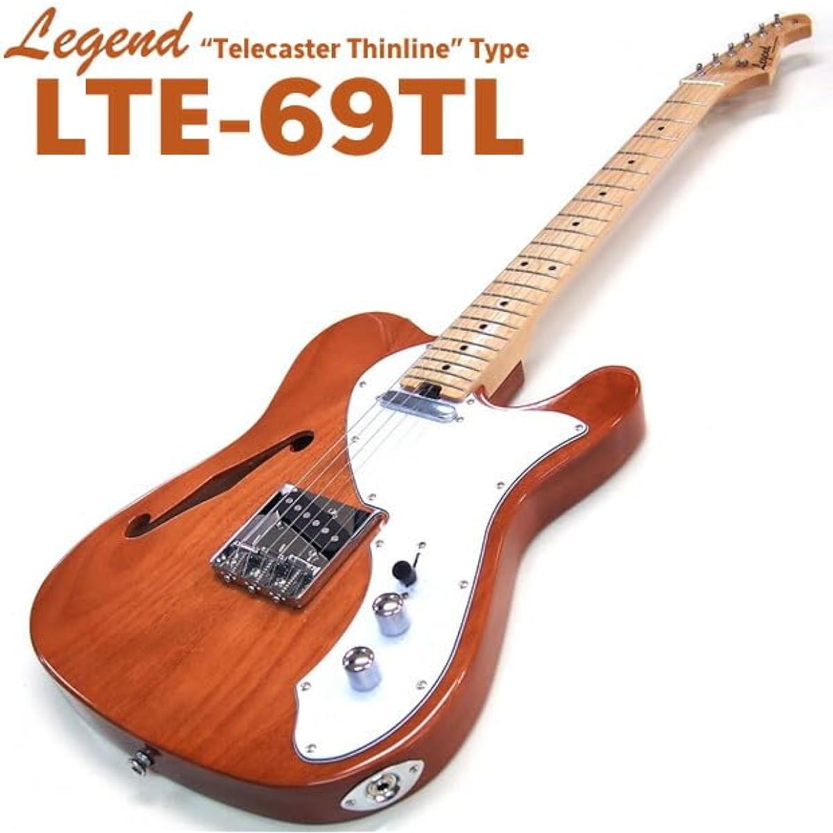 Electric Guitar Legend LTE-69TL N Telecaster Thinline Type Legend [98765] [Includes EbiSound original pick]