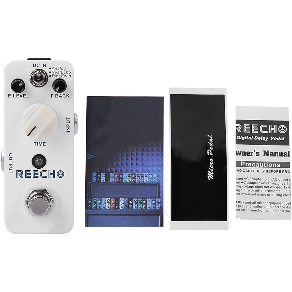 Instrument Music Tool Exquisite Delay Distortion Electric Guitar Delay Pedal for Music Lovers Performance