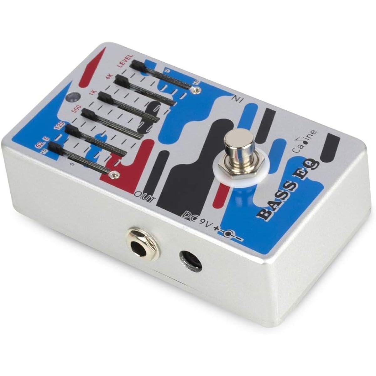 Caline Bass EQ Guitar Effect Pedal Guitar Distortion Pedal Metal True Bypass CP-73