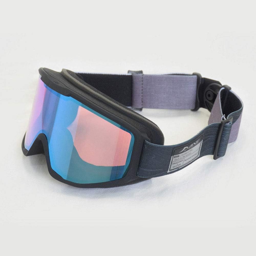 AX Ski/Snowboard Goggles UV Protection Function Large Glasses/Helmet Compatible AX800-WCM