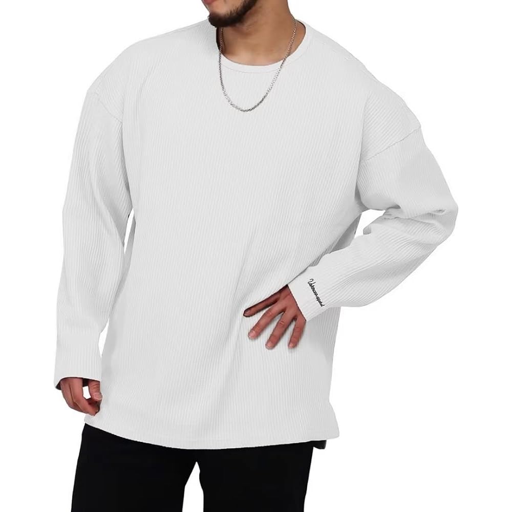 [Musgneer] Men's T-shirt, Long Sleeve, Sports, Training Wear, Fitness, Stretch Top, Muscle Training, Gym, Bodybuilding, Long Sleeve, CX171197