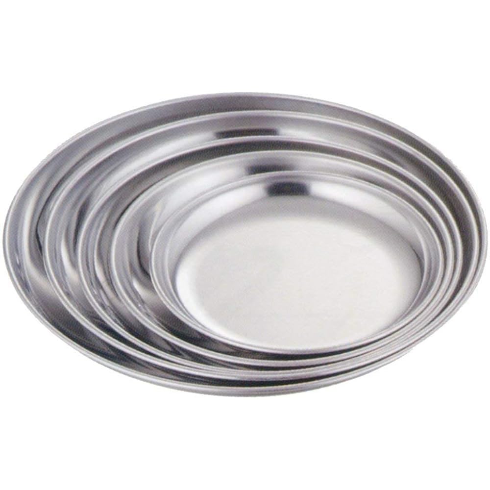AG 18-0 Market Round Plate 20cm Set of 10 92520