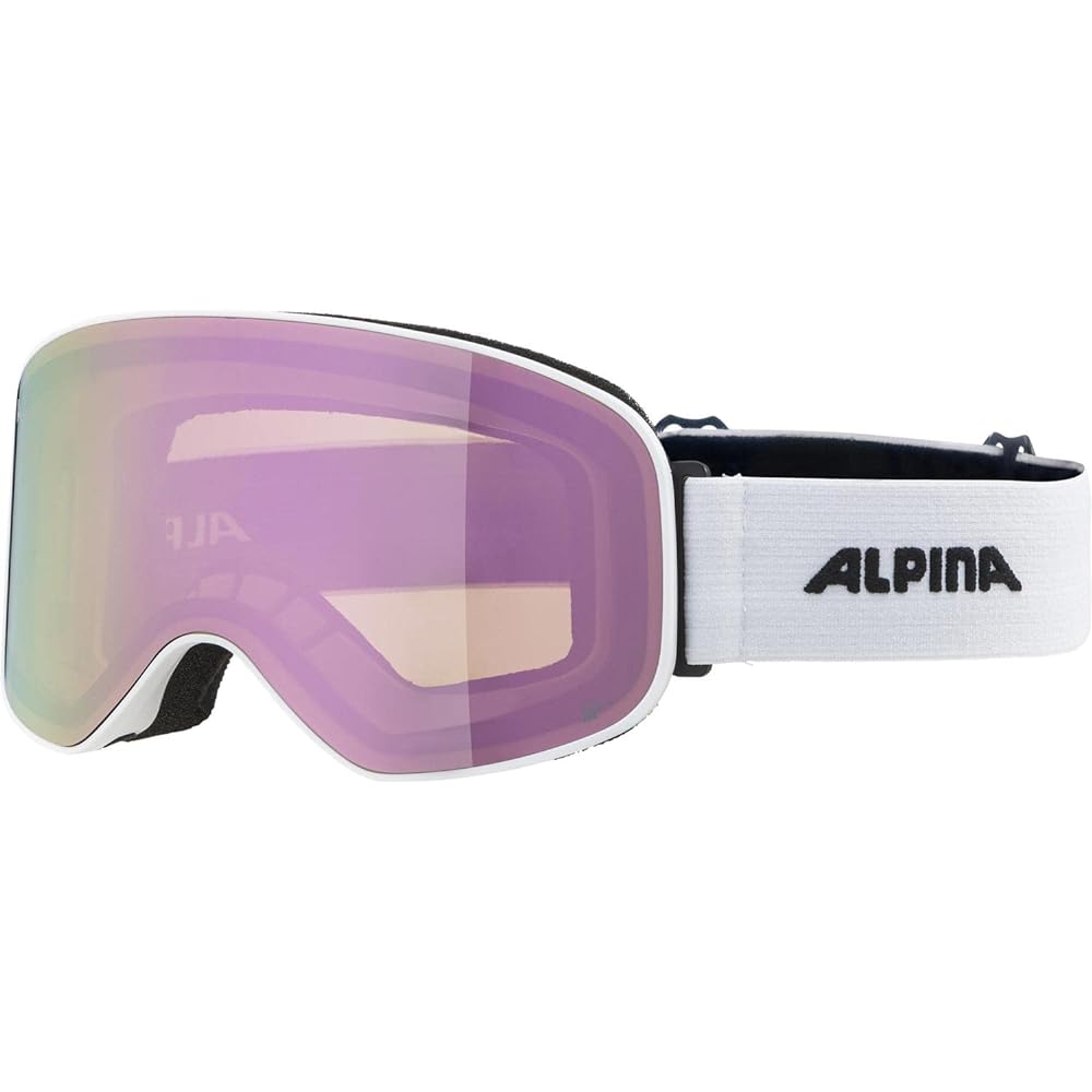 [Alpina] Ski Snowboard Goggles Unisex High Contrast Mirror Lens SLOPE Q-LITE