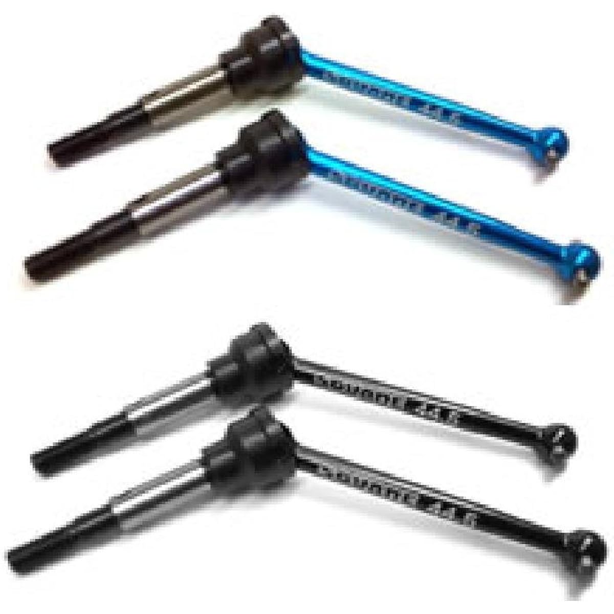 Universal Drive Shaft for Wide Suspension (WR-02, GF01) Black SWR-50WBK