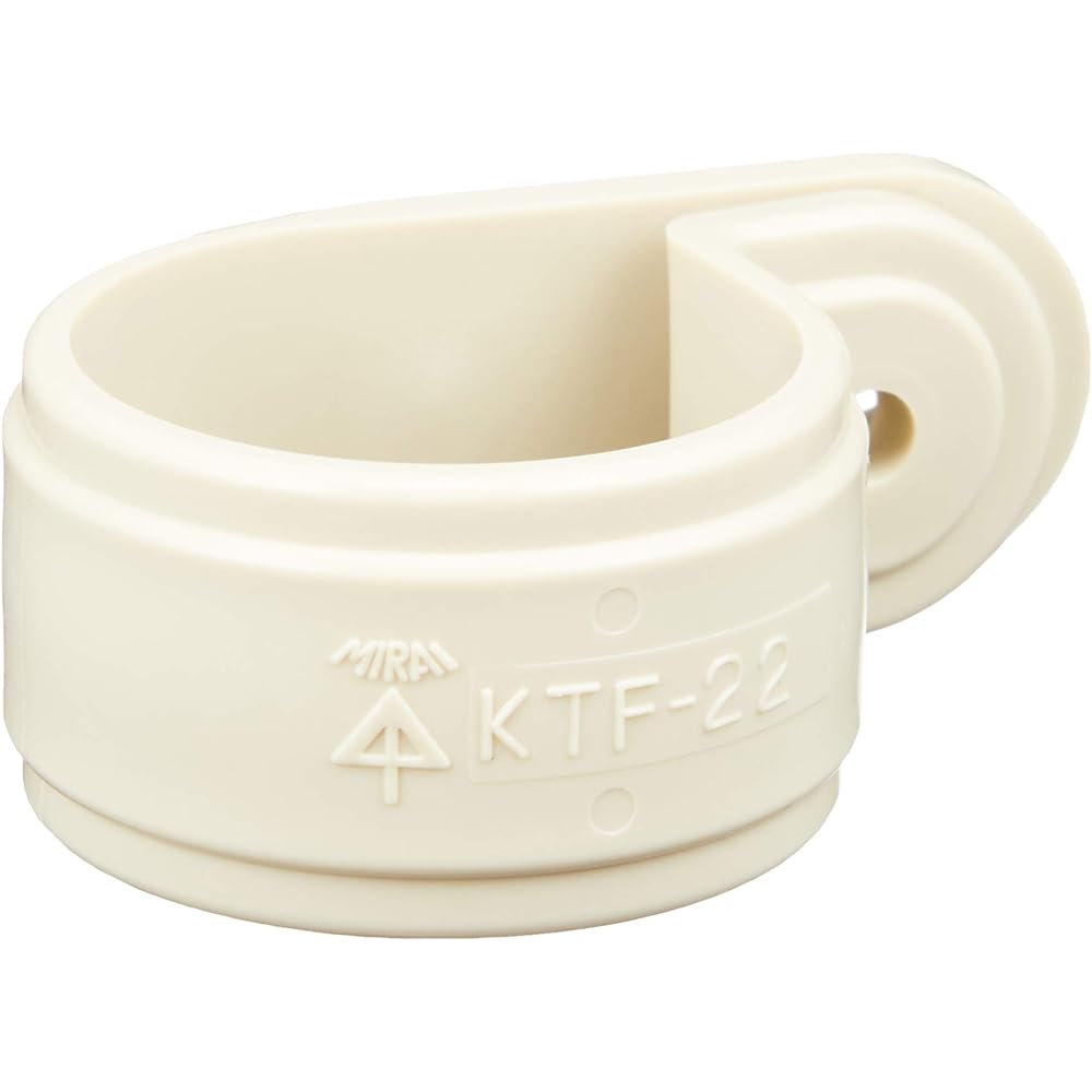 Mirai Kogyo PF tube piece saddle Compatible PF tube 22 Gray 50 pieces price KTF-22H