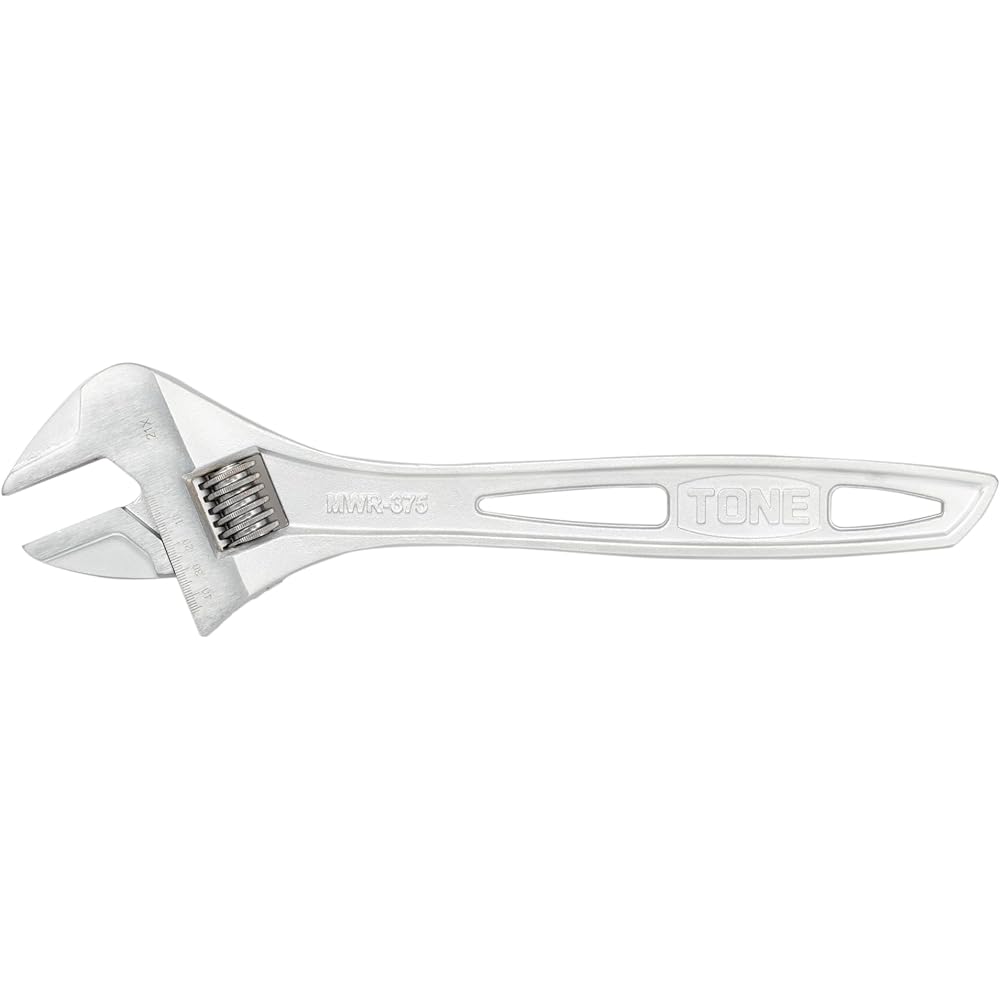TONE Adjustable Wrench (with scale) MWR-375 Total length 375mm