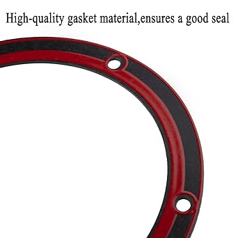 (3pcs) 5 Holes Motorcycle Twin Cam Derby Clutch Cover Gasket 25416-99C Compatible with Harley Derby Softail Touring Dyna Electra Glide Fatboy FXD 1999-2016 Replacement for 25416-99-f 25416-99c