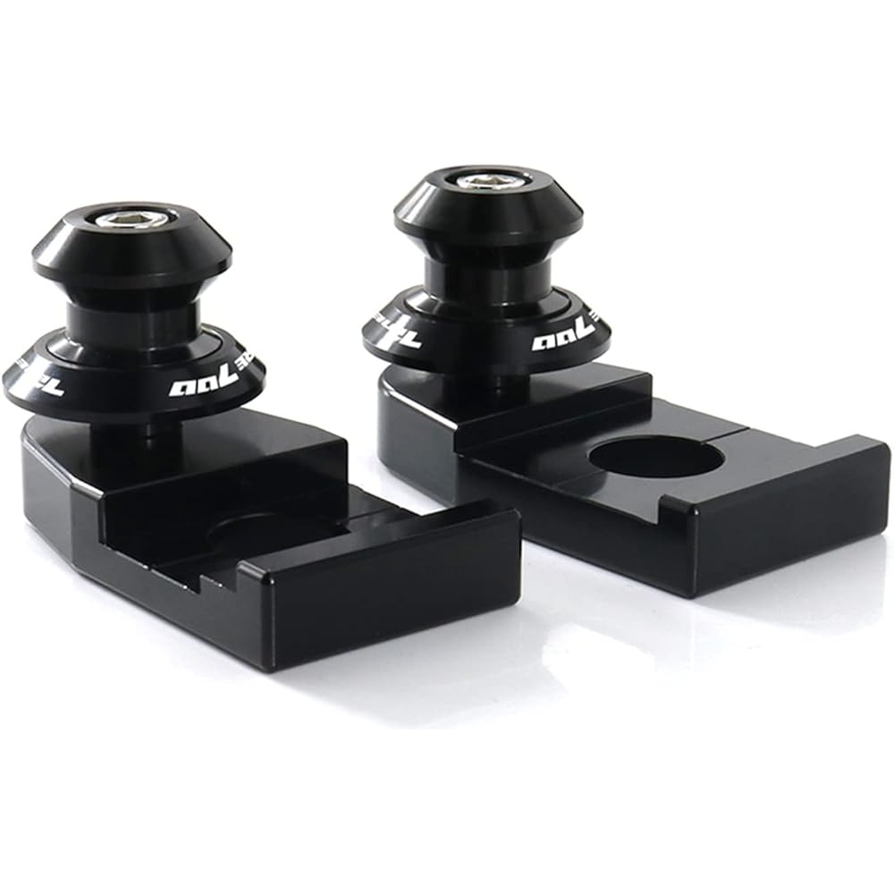 Stand Screw Slider Great Motorcycle Accessories for Yamaha Tenere700 Tenere700 XTZ690 2019-2020 Swing Arm Spool Slider Bracket Spool (Color: Black)