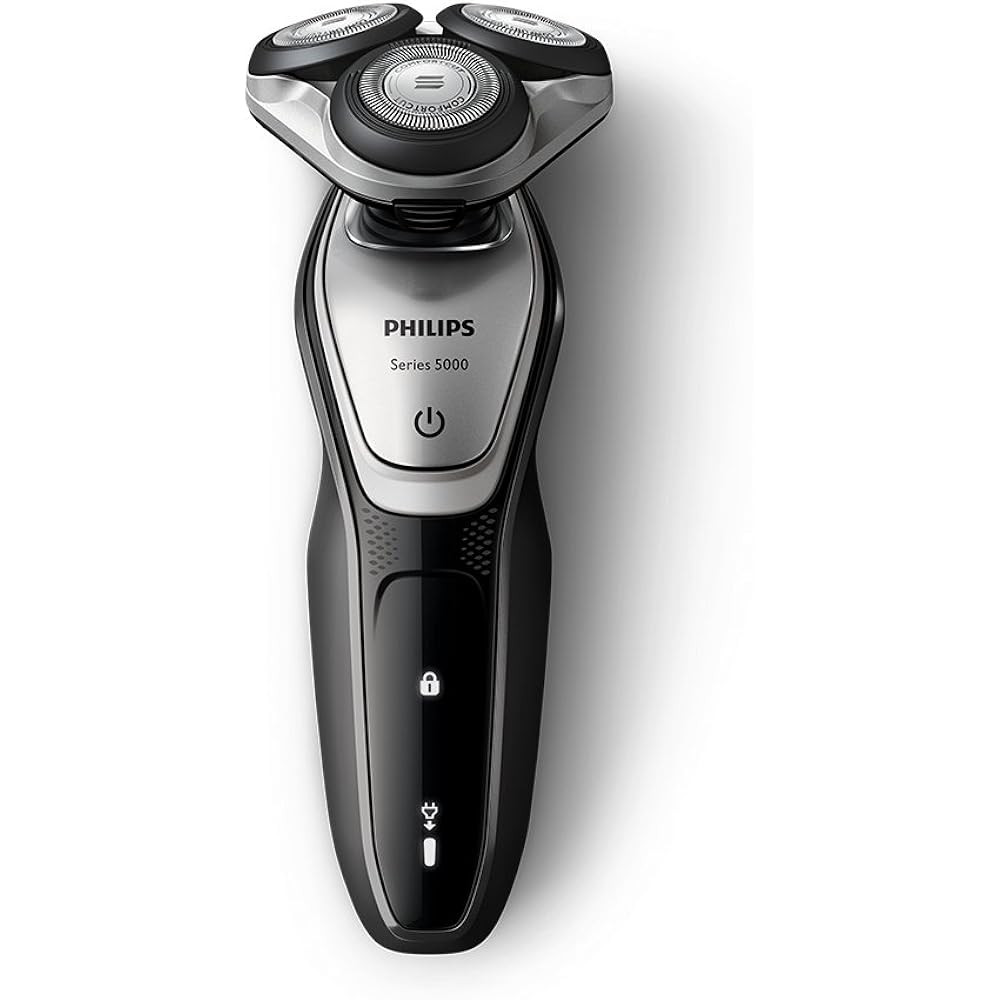 Philips 5000 Series Men's Electric Shaver 27 Blades Rotary Bath Shaving & Washable with Trimmer S5072/06
