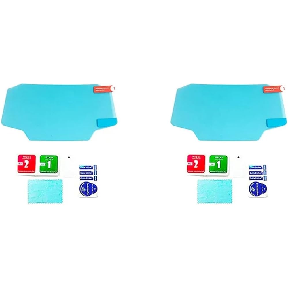 Fits for Kawasaki Ninja1000SX 2020 2021 2022 2023 Cluster Scratch Screen Protective Film Dashboard Screen Protector Instrument (Color : Two sets)