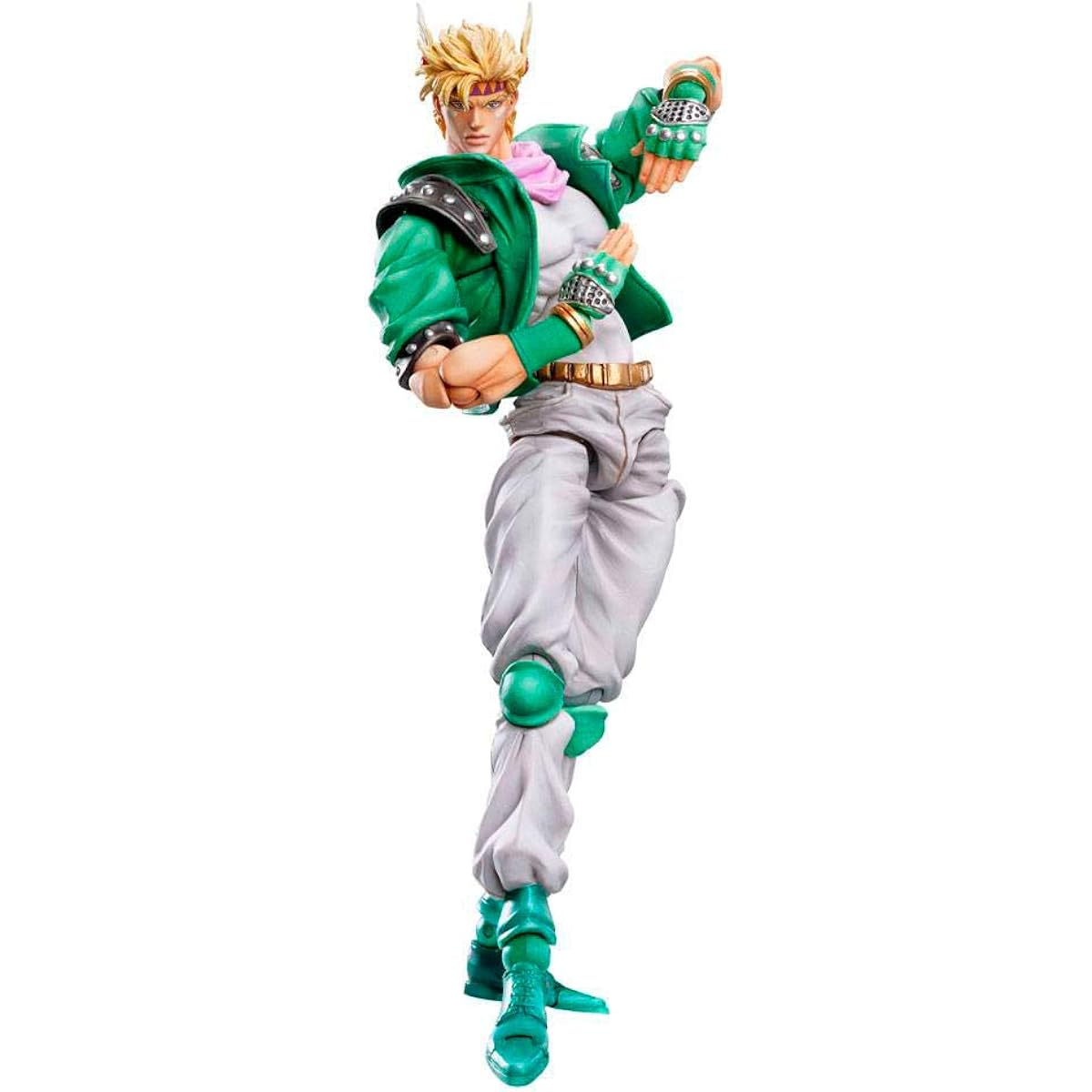 Super figure movable "JoJo's Bizarre Adventure Part 2" Caesar Antonio Zeppeli approximately 160mm PVC & ABS & Nylon painted movable figure