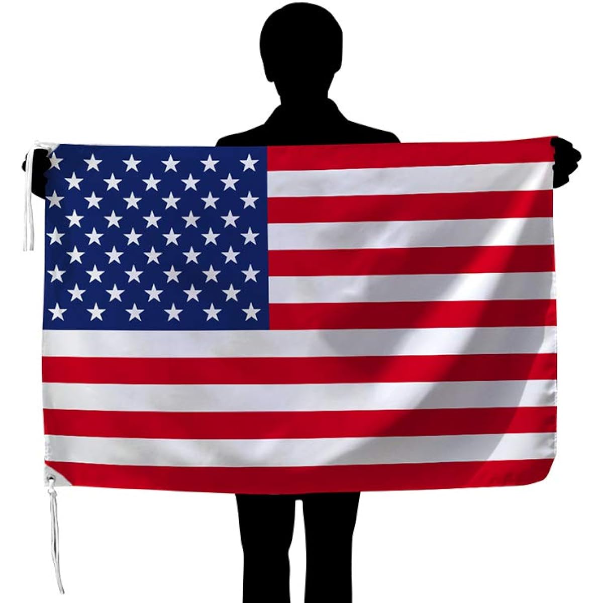TOSPA American USA Flag 70 x 105 cm Made of Tetoron