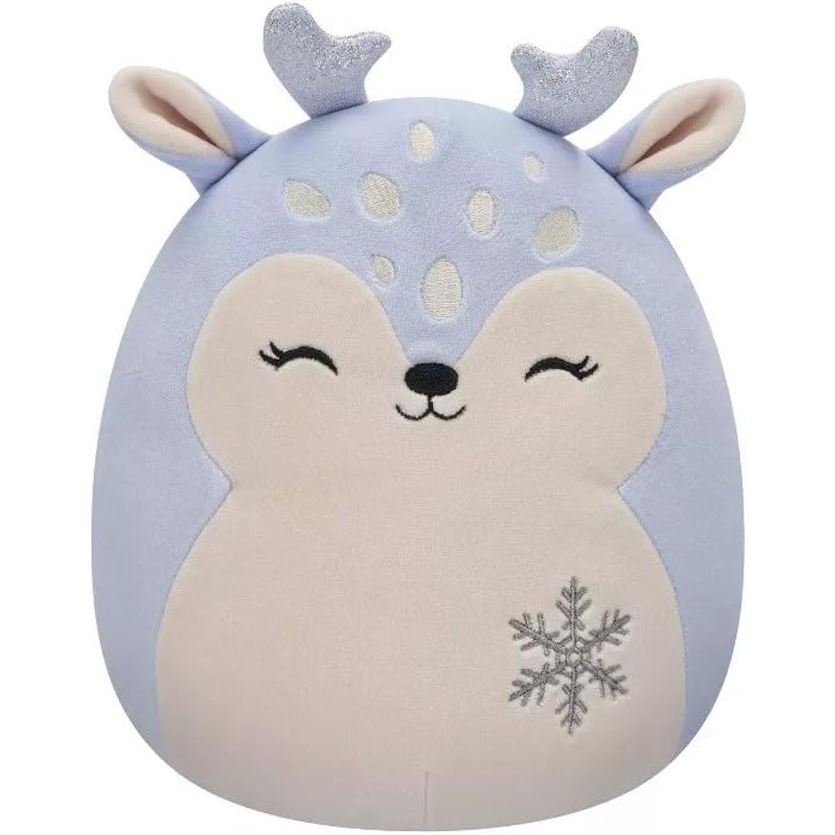 Squishmallow 8" Fallin Purple Fawn Snowflake Small Plush Toy