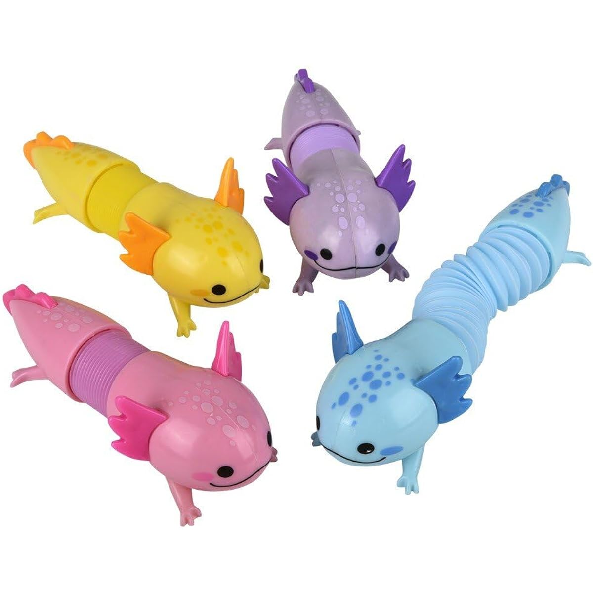 Sensory Fidget Stress Relief Axolotl Toy (Pop Tube)