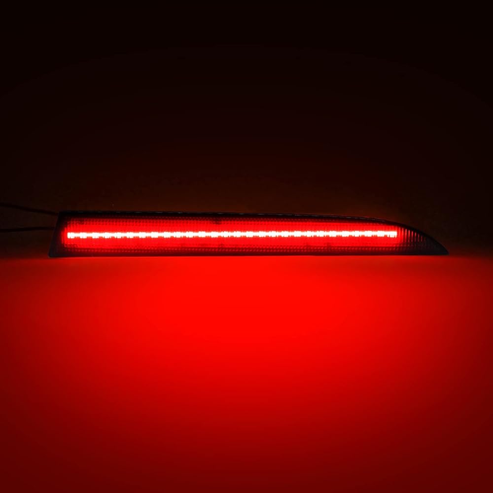 R&F Auto LED Rear Bumper Reflector Light Compatible with C'hevy Camaro 2016-2022 Traverse 2013-2017 C'adillac ATS / XT5 Rear Bumper Reflector Brake Lamp Replacement