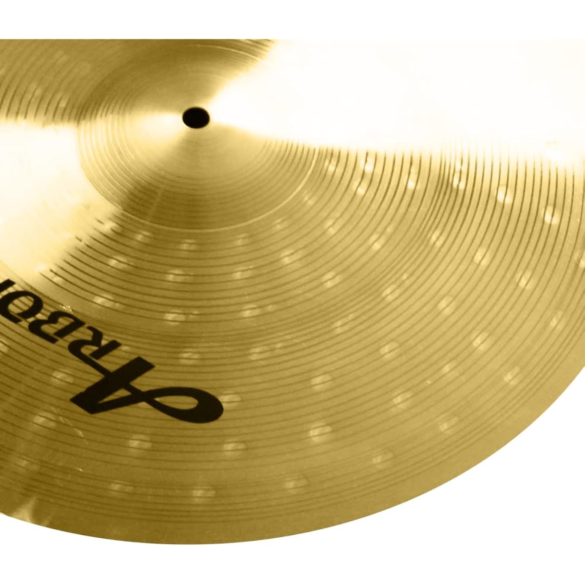 Arborea Cymbal Drum Cymbal Splash Crash Cymbal FHC Traditional Finish Pure Brass Drum Cymbal (10 Inch Splash)