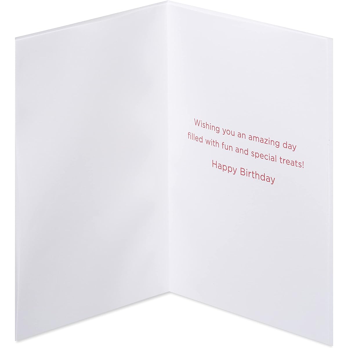 Papyrus Disney Birthday Card (with a fan and a special treat)