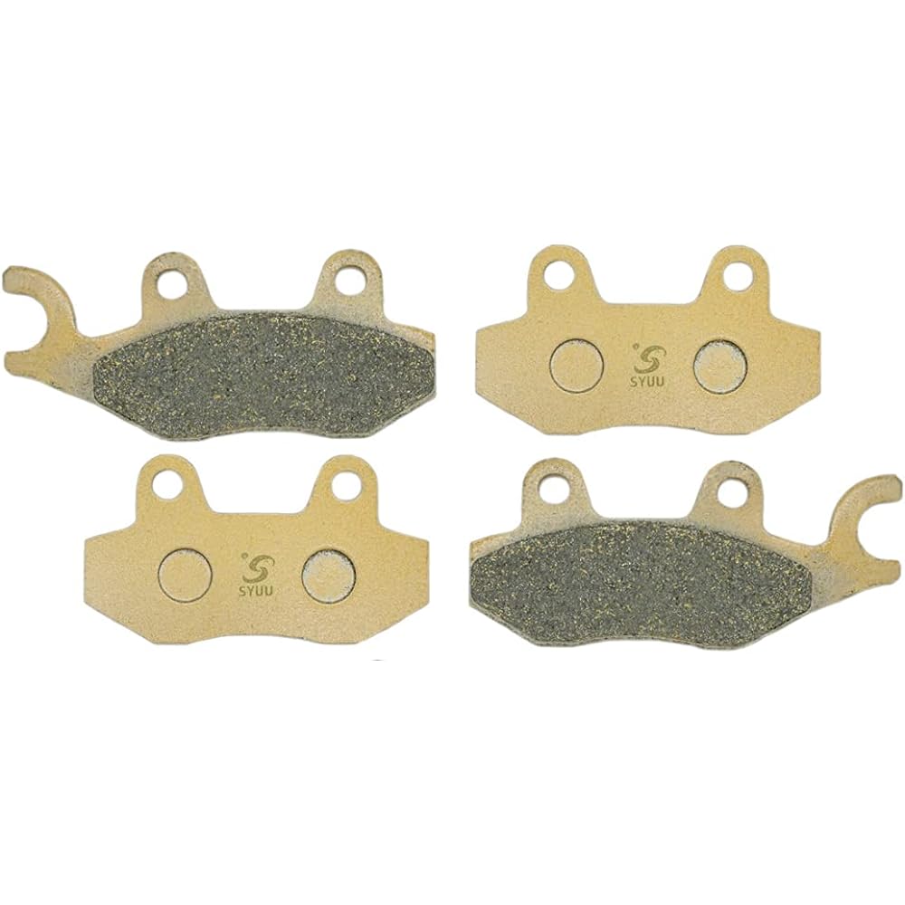 S SYUU Motorcycle Front Rear Brake Pad ATV ATV Compatible with Yamaha Raptor 700 YFM700R YFM 700 RS/RE/RSE 2013 2014 2015 2016 2017 2018 FA165F FA135F FA323R
