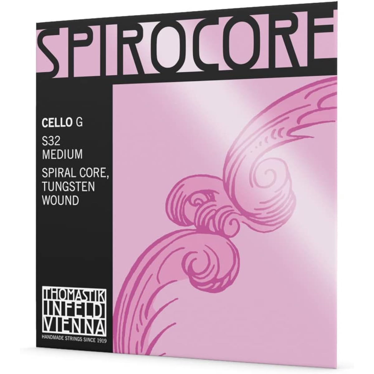 THOMASTIK SPIROCORE Cello String C-String Tungsten Wound 4/4 S33
