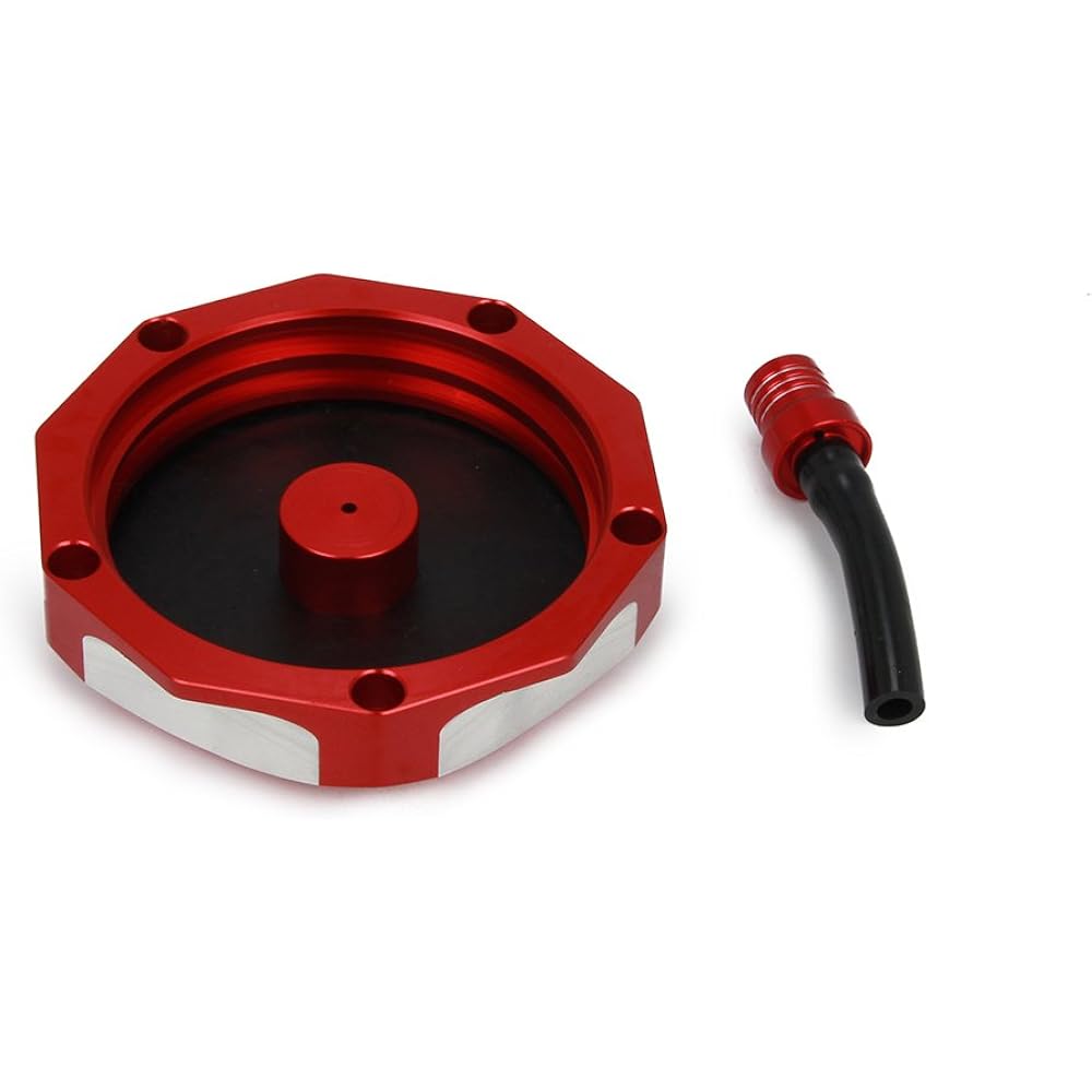 ATV Gas Cap Gas Cover Fuel Tank with Hose Vent DRZ50 DRZ70 RMZ250 DRZ125 DRZ400 DRZ400E LTR450 LTZ400 LTZ250 WR125 TC250 TE250 SM250R