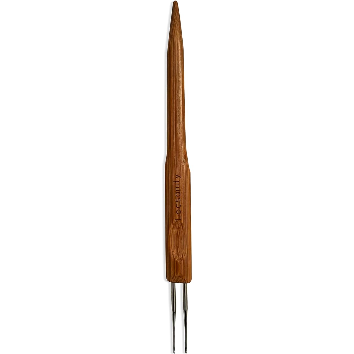 Locsanity Dreadlock Tools Single, Double, Triple Set Tapered Crochet Needles Bamboo Handle Dreadlocks .75