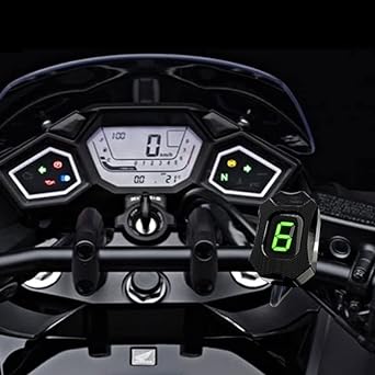 Speed Display Meter Motorcycle ECU Direct Mount Kawasaki ER6N V650 Ninja 300 Z1000SX Moto 1-6 Gear Display Gear Indicator Monitor