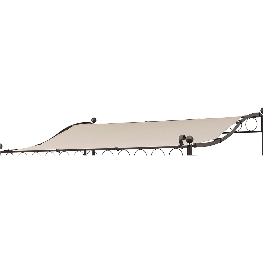 Takasho Sunshade Shade Terrace Replacement Shade for Sanremo Mocha Sunshade Awning Sunshade [GT-M02C]