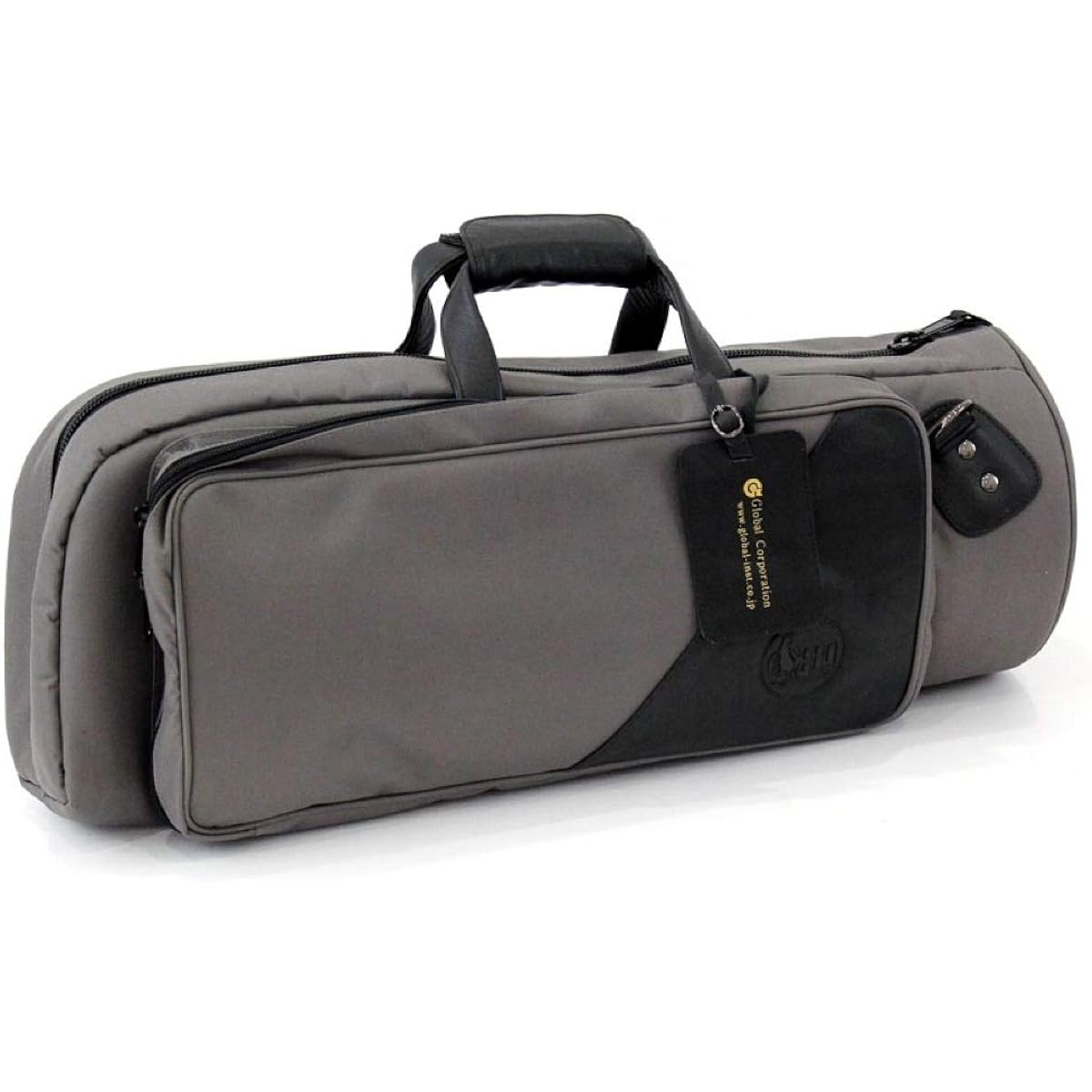 GARD BAGS Soft Case for Trumpet Fabric Leather Combination Series Gray/Black GTSF-GR [Domestic Genuine Product]