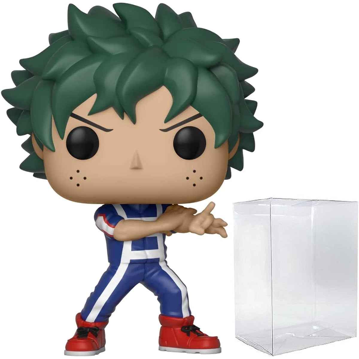 POP My Hero Academia - Training Deku (Midoriya Izumi) Funko Pop! Vinyl Figure (Includes Compatible Pop Box Protector Case) Multicolor 3.75"
